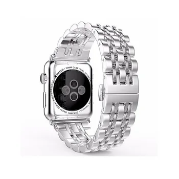 Curea pentru Apple Watch band 44 mm 40 mm iwatch trupa 42mm 38mm oțel inoxidabil brățară de Metal watahband pentru apple watch 4 3 5 2 1
