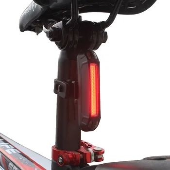 2400mAh LED Biciclete Lumina Fața de Lumină USB Reîncărcabilă Lumina din Spate 3modes Faruri Aliaj Ciclism Lumina Impermeabil Biciclete Accesorii