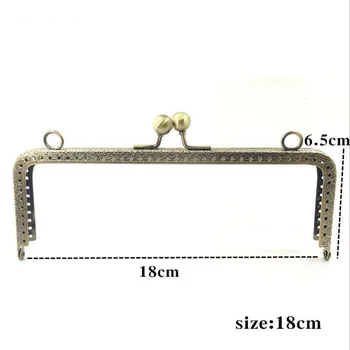 10buc 6.5 7.5 8.5 10.5 12.5 15 18 20 cm Catarama de Metal pentru Sac de DIY manual Metal Geanta cu Cadru de Sărut Blocare nunta ambreiaj cadru