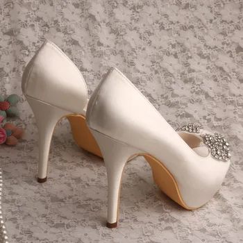 Toc foarte Înalt Rosu Sexy Pantofi de Nunta pentru Femei la Modă Partid Pompe