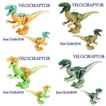 20buc Dinozauri set Pentru Legoes Lumea Dinozaur Jurassic Park Tyrannosaurus Rex Acțiune Figura Bloc Caramida Copii Jucarii Cadou