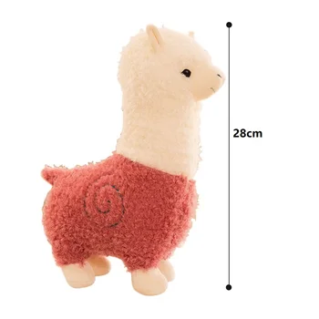 28cm Desene animate Minunat Alpaca Oi Jucărie de Pluș Moale animale de Pluș Cameră Decor Jucărie pentru Copii Copii Cadou de Ziua S3175