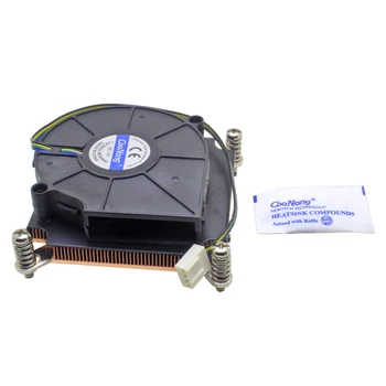 1U Server CPU Cooler Cupru Radiator radiator Pentru procesor Intel Xeon LGA 2011 2066 de Lucru Calculator Industrial de Răcire Activă