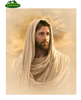 YUMEART Diy Diamant Pictura lui Isus Hristos Pictograma Pătrat Complet Strasuri Cruce Cusatura de Cristal Mozaic Broderie Decor Acasă