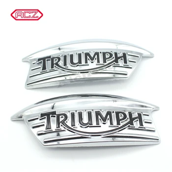 ACZ Motociclete 3D Emblema, Insigna Decal Rezervor de Combustibil Logo-ul Pentru Triumph Bonneville T100 T120 T140 650 750 Scrambler Thruxton 900 Autocolant