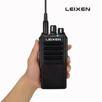 LEIXEN NOTĂ Mare Putere 25W UHF 400-480MHz FM Sunca Două Fel de Radio pe Distanțe Lungi Walkie Talkie Negru Transeiver Interfon