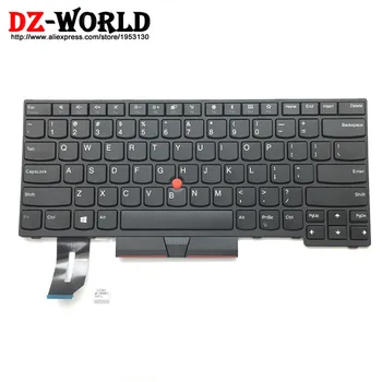 Nou Original US English Keyboard pentru Lenovo Thinkpad E480 E490 T480S L480 T490 T495 L380 L390 Yoga L490 P43s Laptop
