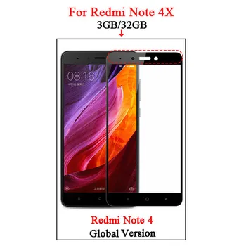 2-Ambalaj Protector din Sticla Temperata Redmi Notă 4X 4 Note4 Plină de Film Protector de Ecran Pentru Xiaomi Redmi 4X 4A 4 Pro 4pro