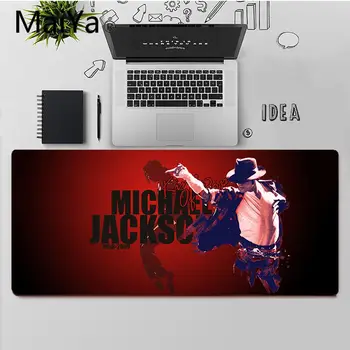 Maiya Calitate De Top Michael Jackson Laptop Mousepad Transport Gratuit Mari Mouse Pad Tastaturi Mat