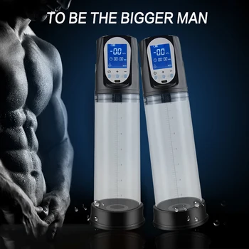 Electric Pompa Pentru Penis Automată Extender Penis De Sex Masculin Penisului Masturbator Întârziere De Durată Antrenor Dick Marirea Penisului De Vid Penis