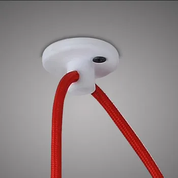 Cablul de sârmă cârlig pentru lampă de pandantiv de iluminat interior pe tavan, perete,DIY perete de ciment cablu clip cârlig de Sârmă