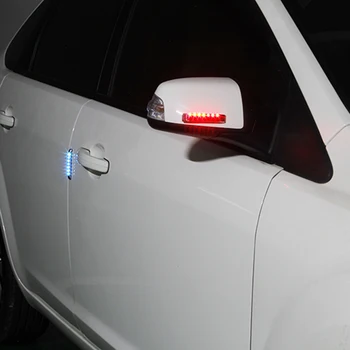 Ușa de la mașină Anti-Static de Energie Solară de Protecție a Barei de protecție Anti-Coliziune LED, Crash Bar Decor de Lumină
