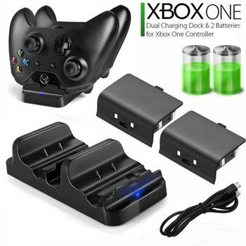 Gamepad Încărcător Pentru X Box Xbox One S X Controler Baterie Reîncărcabilă de Rezervă Control a Juca Și Taxa Kit Stand de Încărcare USB