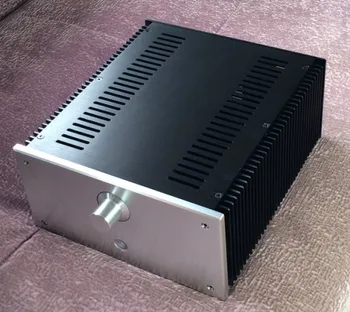 D-006 CNC Toate Șasiu din Aluminiu Cutie de Caz Cabinet pentru DIY Amplificator Audio de Putere 240mm*120mm* 271mm