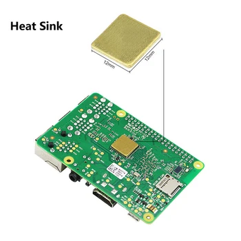 Disiparea Interne Ușoare Cooler de Racire Accesorii Cu radiatorul Tăcut Dual Fan Durabil Pentru Raspberry Pi 3B 4B