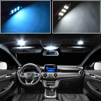 8x Canbus fara Eroare LED-uri de iluminare Interioară Pachet Kit pentru 2020 Hyundai Palisade Accesorii Auto Harta Dom Portbagaj Licență Lumina