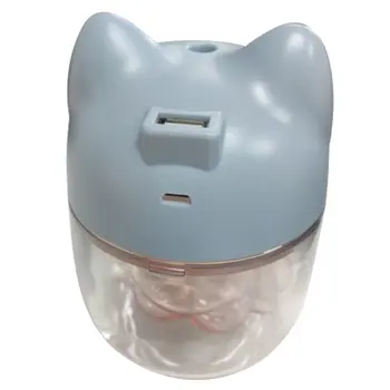 Drăguț Pisica cu Gheare Cupa Umidificator de Aer USB Desktop Difuzor de Ceață Filtru de Aer cu Ultrasunete Umidificator Colorate Lumina de Noapte
