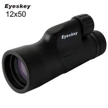Eyeskey 12x50 Monocular Impermeabil Azot Telescop Reglabil Eyecup Bak4 Prisma Optica Monocular Camping Drumetii en-Gros