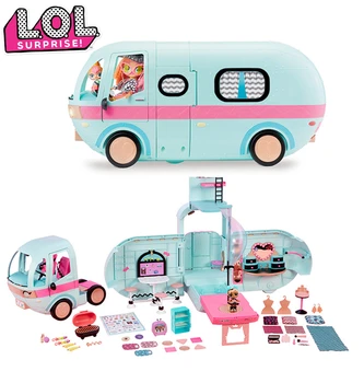 L. O. L SURPRIZĂ ! LOL Surpriză Autobuz jucării lol Păpuși DIY 2-în-1 Autobuz de Jucărie Lol Papusa Casa Joc Jocuri, Jucării pentru Cadouri