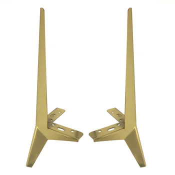 15cm Aur mobilier, picioare metalice Grele de sprijin suport picior pentru masa de Canapea, dulap Scaun picioarele colț protector Piese de Mobilier