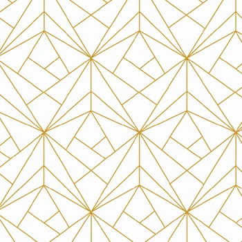 Alb și Negru linie de Aur geometrie 3D de Imprimare Perna Decor cu Cadru suport pentru fotografie de fundal și Petrecerea de nuntă