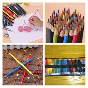 72 Buc/set Creioane Colorate, Inclusiv de Colorat, Creioane, Ascuțitoare, un Caz de Călătorie, Un Cadou Perfect Pentru Copii, Elevi, Artist