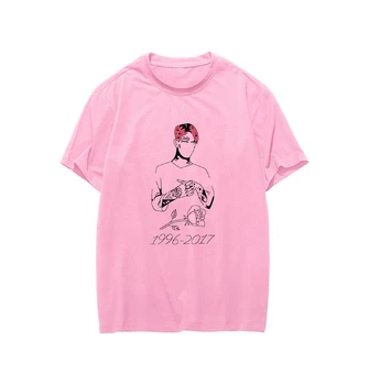 Lil Peep-Tricouri Moda Harajuku Hip Hop Tricou Barbati pentru Femei 90 Grafic Boy Tricou de Vara Rip Lilpeep Streetwear Sus Teuri de sex Masculin