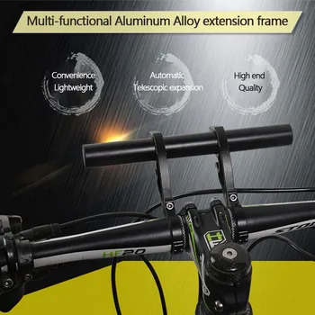 Bicicleta Mountain Bike din Aliaj de Aluminiu Suportul de Extensie Cadru de Echitatie Extensii Clip Cadru Pentru Fixarea Lămpii de /Titularul de Telefon mobil