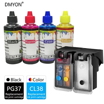 DMYON PG37 CL38 XL Cartușe de Cerneală de Imprimantă Compatibil pentru Canon PIXMA MX300 MX310 IP1800 IP1900 IP2500 IP2600 MP 140 190 210