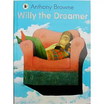 Willy Visătorul De Anthony Browne Învățământ Imagine engleză de Învățare Carte Carte Carte Poveste pentru copii Pentru Copii Cadouri pentru Copii