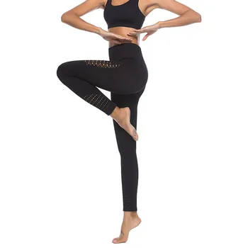 Femei Talie Mare Fără Sudură Subțire Genuflexiuni Dresuri Dublu Decolteu Fitness Yoga Pantaloni Sport Jambiere