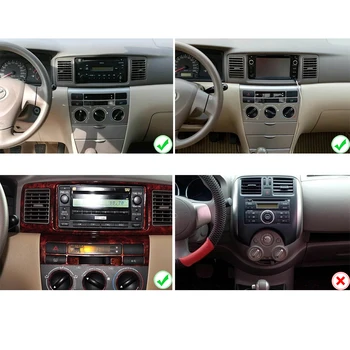 2 DIN Android 9.0 radio auto Pentru Toyota Universal RAV4, COROLLA VIOS HILUX Terios PRADO auto 2DIN stereo autoradio navigare audio