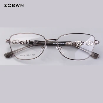 Fierbinte de vânzare de Moda ochelari femei piatra direcția diamante de Brand designer de ochelari femei rama de Ochelari Miopie Prescrioption Optice
