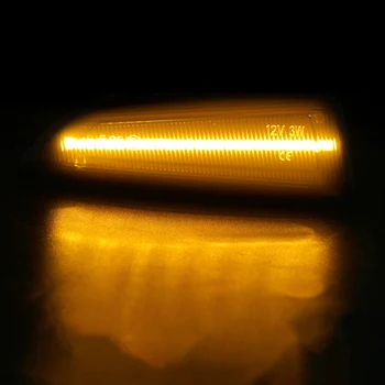 2 buc LED-uri Dinamice de poziție Laterale Lumini Pentru Opel Vauxhall Astra J K Crossland X Grandland Insignia B care Curge Lumina de Semnalizare