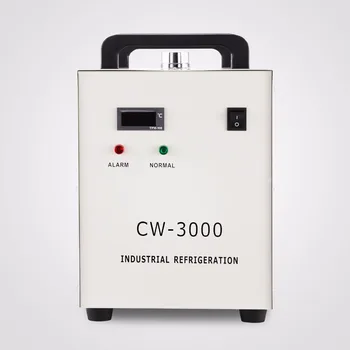 9L Capacitate Industrială, Apă rece CW-3000 Termoliza Chiller pentru CNC/ Laser Gravare Mașini de Gravat, 60W/80W