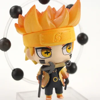 7.5-8.5 cm 2 buc/set Anime Naruto Uzumaki Uchiha Sasuke PVC Figura de Acțiune de Colectare de Jucării Model de Papusa Cadouri pentru Copii