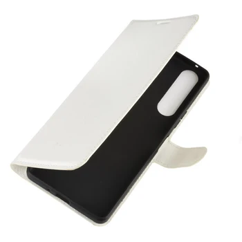 Litchi Texture Caz de Telefon Pentru Sony Xperia 1 II caz Acoperire Portofel din Piele PU Caz Flip Cover Pentru Sony Xperia 10 II Caz de telefon