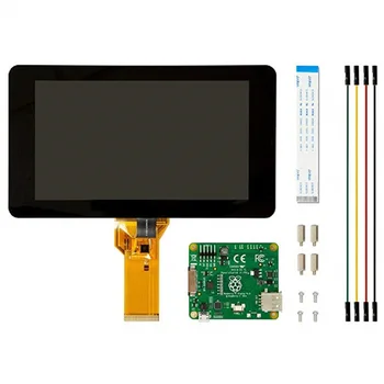 Original Oficial Raspberry Pi 7 Inch TFT LCD cu Touch Screen Shield Ecran De 800*480 Stander Kit