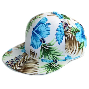 RoxCober Femei Snapback Hat Flori Colorate Sepci de Baseball Reglabil Plaja Hip Hop Pălării Street dance Capace Viziere