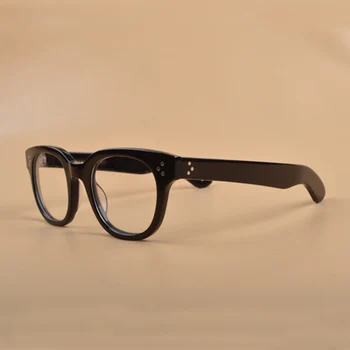 Noi Johnny Depp Ochelari Bărbați Femei Optice Rama de Ochelari de Brand, design de Calculator Transparent Ochelari de Acetat de Epocă Q321-2