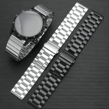 Curea de ceas Pentru Samsung Gear S2 S3 Frontieră Clasic curea de Ceas din Oțel Inoxidabil 46mm Huawei GT2 Onoare Magic 18 20 22 24 mm bandă