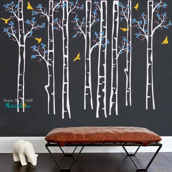Romanul Design Dimensiuni Mari Copac Decalcomanii de Perete Pepinieră Decor Acasă Cadou Copil de Artă Decalcomanii de Vinil Detașabil Diy Murale pline de culoare YT4737