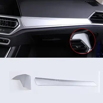 Fibra de Carbon Consola centrala Priza de Aer tabloul de Bord Panou Acoperă Autocolante Pentru BMW Seria 3 G20 G28 Accesorii de Interior Styling Auto