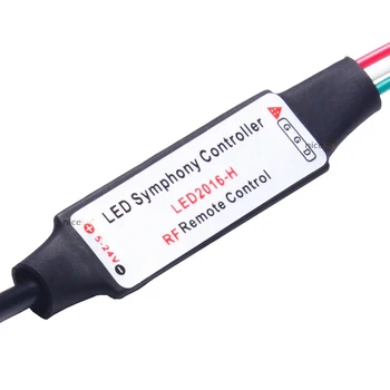 USB-controller pentru 3 Pin WS2812 Digital cu LED-uri Pixel Benzi cu Wireless RF de la Distanță DIY WS2812B de Control Conector JST cablu SK6812