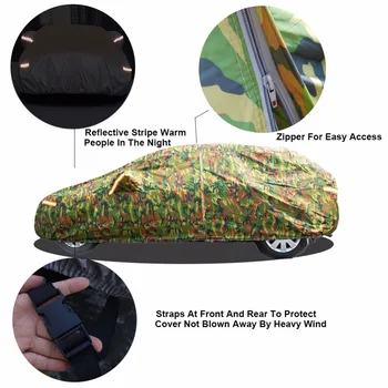 Kayme impermeabile de camuflaj huse auto exterioare de protecție solară capac pentru audi a4 b6 b7 b8 a3 a6 c5 c6 q5 q7