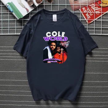Noi Vara Streetwear Camisetas Epocă J cole Dreamville Hip Hop Rap tricou Unisex tricou de Calitate de Top de Bumbac Tricou Barbati