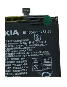 Original HE363 3500mAh Baterie Pentru Nokia X7 TA-1131 TA-1119/Nokia 8.1 TA-1119 TA-1128 A 363 Baterii Bateria + Instrumente Gratuite