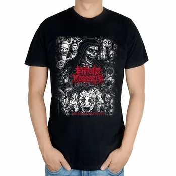 Oribil 9 modele Măruntaiele Rock Marca tricou 3D cioara mma fitness Hardrock heavy Metal, Punk Bumbac Craniu Zombie de mers pe jos de moarte