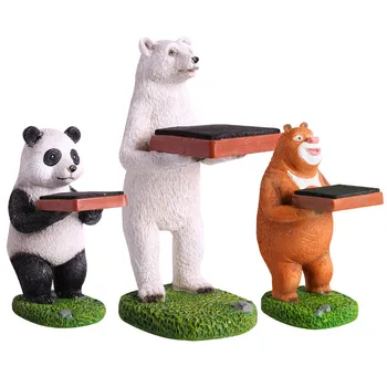 Panda Urs Polar Urs Brun Ceas De Depozitare Bijuterii Display Stand Suport Cu Burete Inel Cercei Bratari Coliere Cadou De Ziua De Nastere