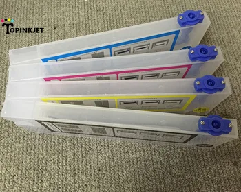 Refillable cartuș de cerneală pentru ROLAND, MIMAKI MUTOH imprimantă cu 4 culori în 220ml